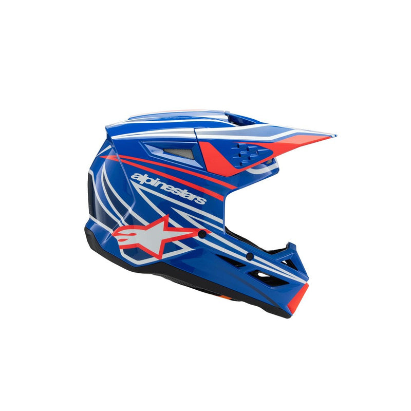 Load image into Gallery viewer, Alpinestars -M3 Youth Helmet Wurx Blue/Red/White/Black Gloss
