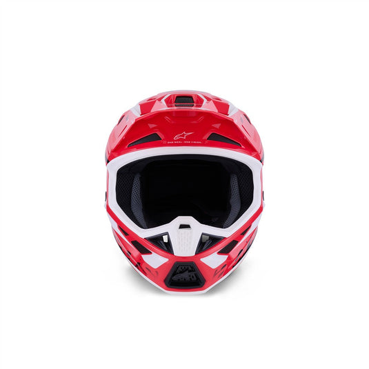 Alpinestars S-M7 Deed Helmet Red/Black/White Gloss