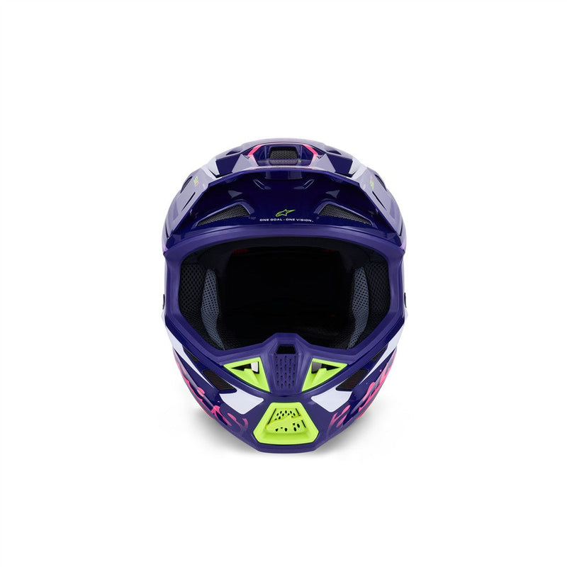 Load image into Gallery viewer, Alpinestars S-M7 Deed Helmet Purple/Pink Gloss
