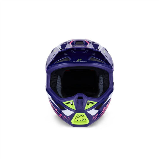 Alpinestars S-M7 Deed Helmet Purple/Pink Gloss