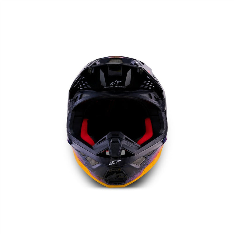 Load image into Gallery viewer, Alpinestars upertech -M10 Black Hole Limited Edition Helmet Black Burst Gloss
