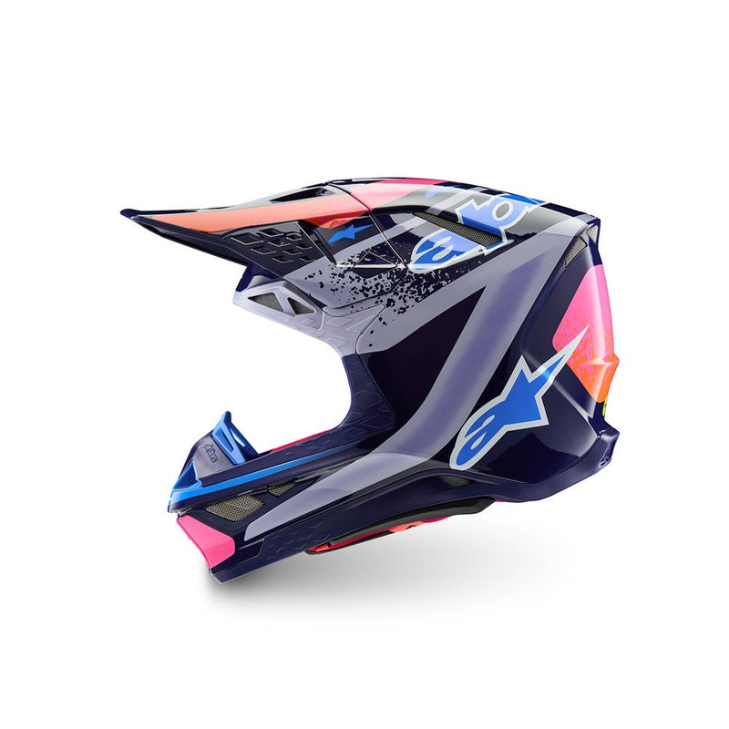 Load image into Gallery viewer, Alpinestars upertech -M10 Records Limited Edition Helmet Multicolour Gloss
