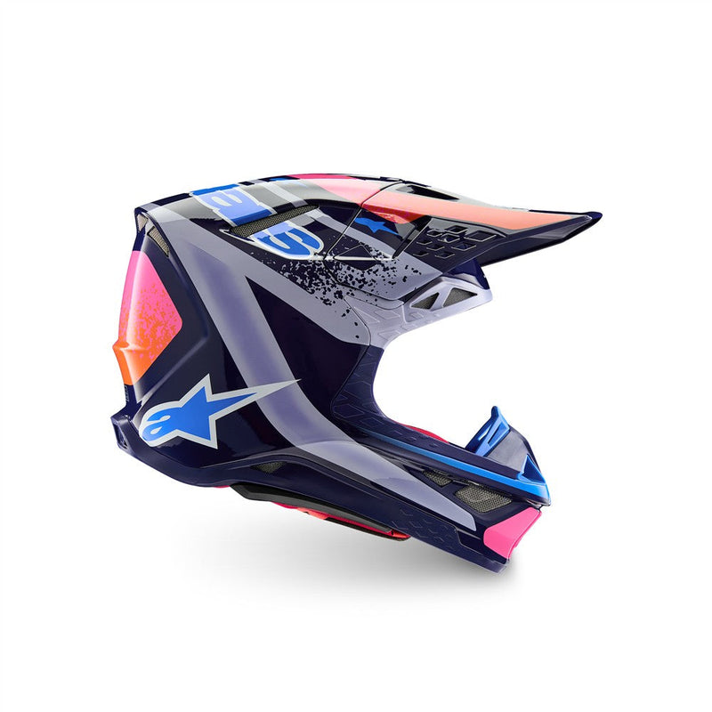 Load image into Gallery viewer, Alpinestars upertech -M10 Records Limited Edition Helmet Multicolour Gloss

