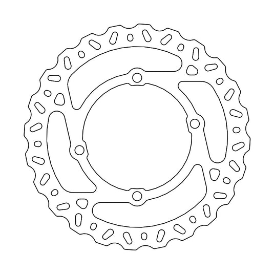 BRAKE DISC REAR & FRONT MOTO MASTER FLAME GAS GAS HUSQVARNA KTM 160MM