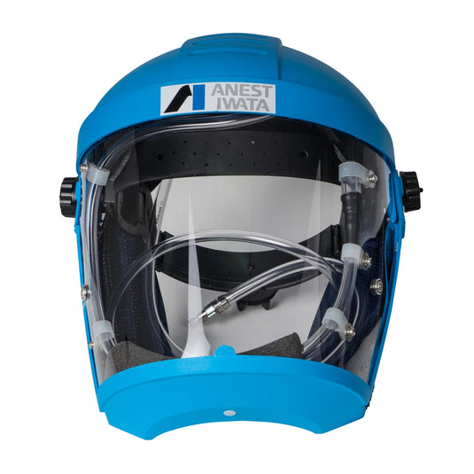 IWATA AIRFED HEAD & VISOR ASSEMBLY FOR AF2100 - NO BELT/REGULATOR