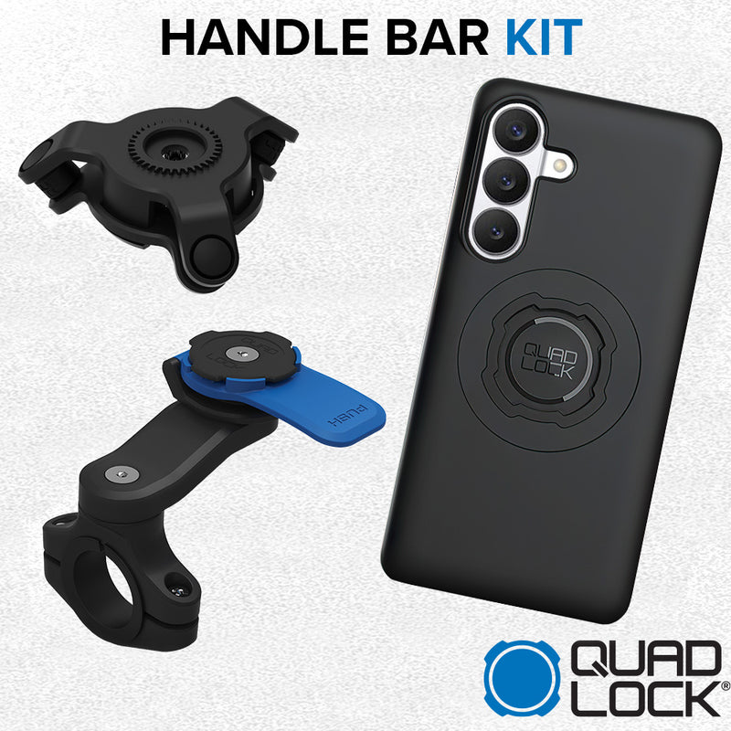 Load image into Gallery viewer, Samsung Galaxy S26 Handlebar Mount Kit Quad Lock
