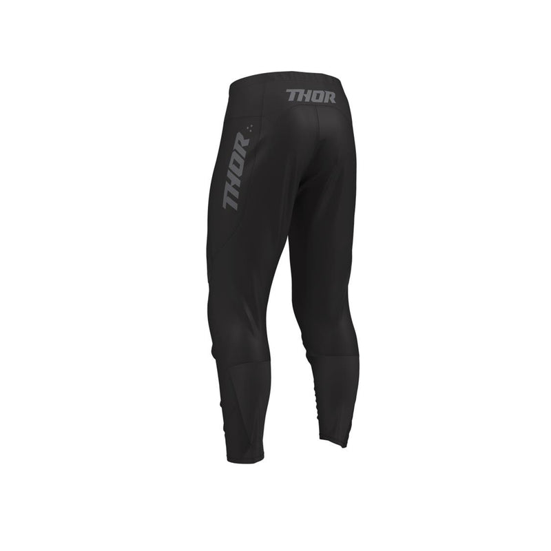 Load image into Gallery viewer, THOR MX PANT YOUTH RIDEMODE MENACE BLACK
