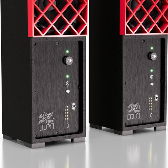 DILLINGER LABS DFA DEATH FROM ABOVE SKAA PRO BATTERY POWERED DUAL 5.5" SPEAKER