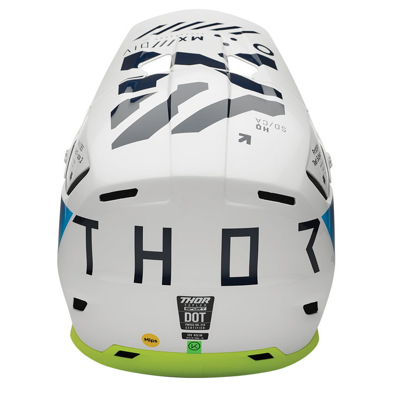 Load image into Gallery viewer, THOR HELMET REFLEX STRIKE NAVY/ACID

