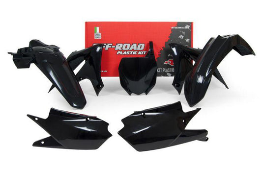PLASTICS KIT RTECH 5 PIECE BLACK YAMAHA YZ250F 19-23 YZ250FX 19-24 YZ450F 18-22 YZ450FX 19-23