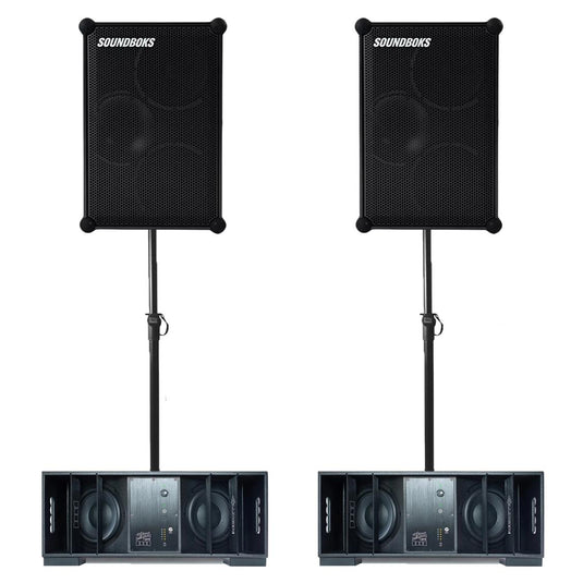 SOUNDBOKS 4 + DFB SUBWOOFER BATTERY POWERED WIRELESS PRO AUDIO DUAL KIT