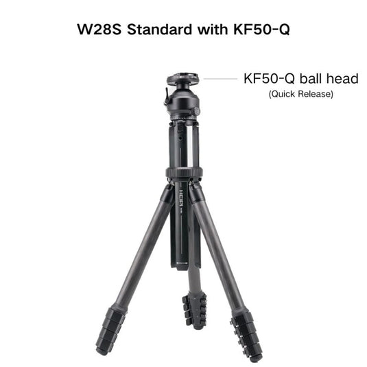 HEIPI VISION 3-IN-1 CARBON FIBER TRAVEL TRIPOD TWIST QUICK RELEASE