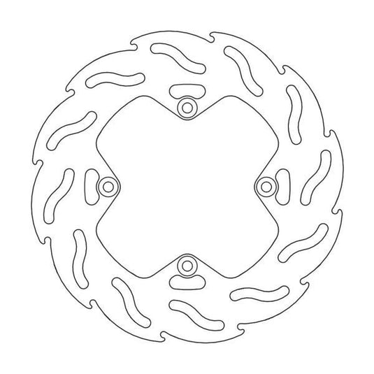 BRAKE DISC REAR MOTO MASTER FLAME 200MM SUZUKI RM85 05-ON