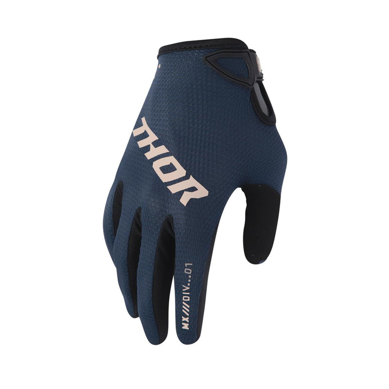 Load image into Gallery viewer, THOR GLOVE WOMENS RIDEMODE  STATIC MIDNIGHT
