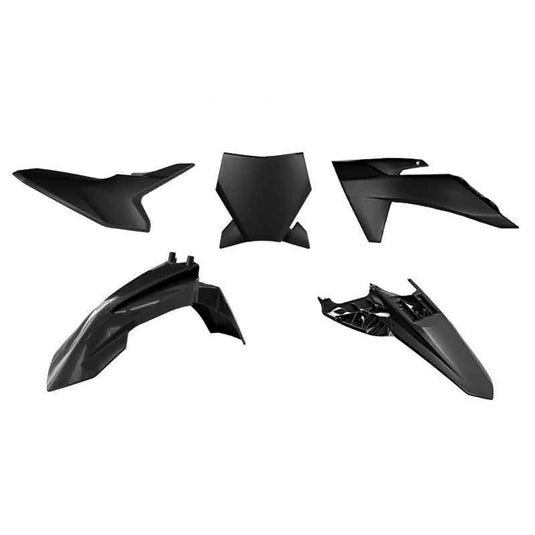 PLASTICS KIT RTECH 6 PIECE BLACK KTM 50SX 24-25
