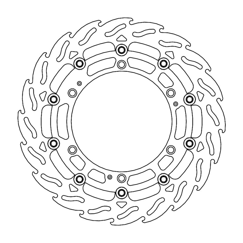 Load image into Gallery viewer, BRAKE DISC FRONT MOTO MASTER FLAME 320MM FLOATING HUSQVARNA SVARTPILEN 401 17-20 VITPILEN 401 17-20
