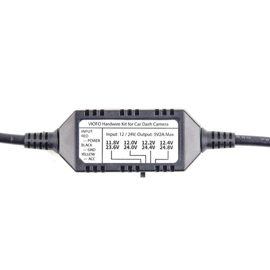 VIOFO 3 WIRE HARDWIRE KIT (MINI USB) A119V3/A129 DUO/A129 DUO IR/A129 PRO DUO/A129 PLUS DUO
