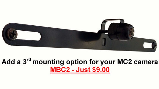 MONGOOSE CAR CAMERA BRACKET - Only works on MC2 Cameras