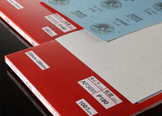 RIKEN AP36M DRY SANDING SHEETS 230MM X 280MM 80G 50PK