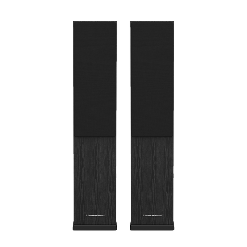 Load image into Gallery viewer, CERWIN VEGA LA SERIES HOME AUDIO 6.5" 2.5-WAY TOWER FLOOR SPEAKER BLACK 265W MAX PAIR
