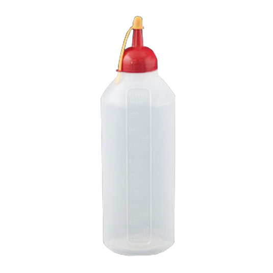 CALIB. BOTTLE W/SPOUT 1L NAT/RE (5360)