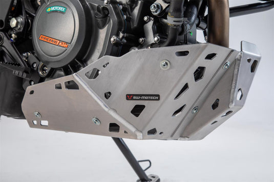 BASH PLATE SW MOTECH SILVER KTM 390 ADVENTURE 19-24