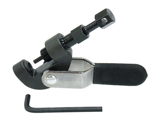 CHAINBREAKER W/ FOLDING HANDLE REPLACES MOTIONPRO MP080001 420 428 520 525 CHAIN STEEL FINISH