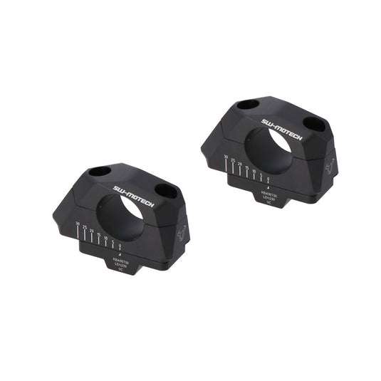 HANDLEBAR BAR BACK SW MOTECH 32MM HANDLEBARS BLACK BMW R1200GS R1200GS R1250GS S1000XR