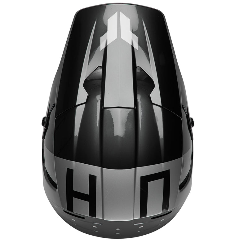 Load image into Gallery viewer, THOR HELMET REFLEX ROGUE CHARCOAL/SILVER
