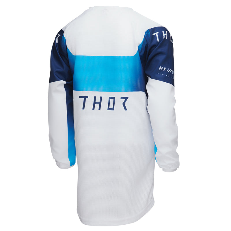 Load image into Gallery viewer, THOR JERSEY LAUNCH YOUTH STORM WHITE
