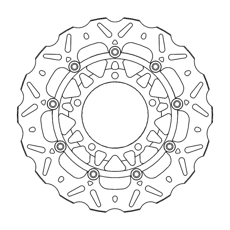 Load image into Gallery viewer, BRAKE DISC FRONT MOTO MASTER NITRO 310MM FLOATING HONDA CB650R
