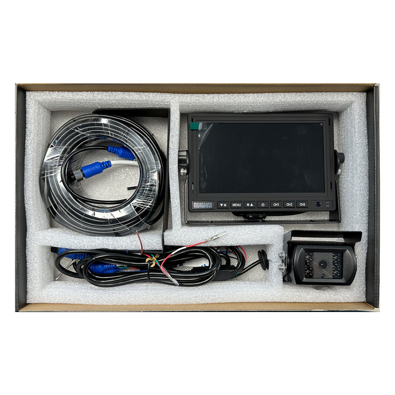 Load image into Gallery viewer, MONGOOSE 7" AHD/ HI DEF -  REAR VIEW SYSTEM -- 3 CAMERA INPUT
