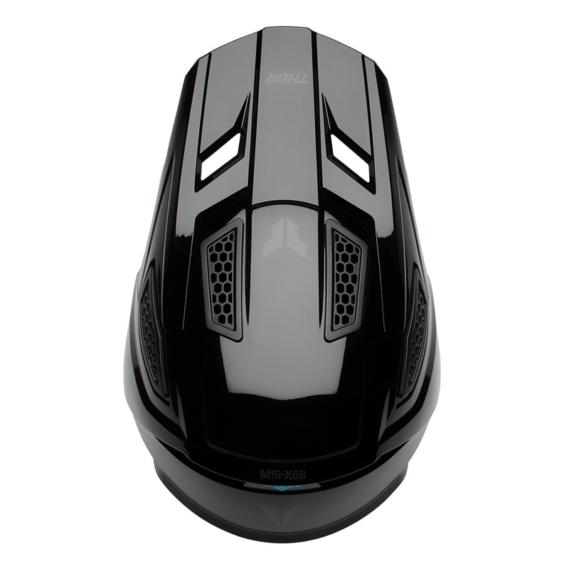 Load image into Gallery viewer, THOR HELMET FLEET GLOSS BLACK
