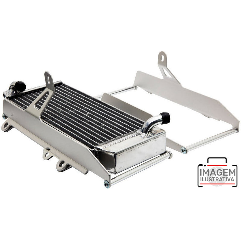 Load image into Gallery viewer, RADIATOR BRACE CROSSPRO YAMAHA YZ250F 14-18 YZ450F 14-17 SILVER
