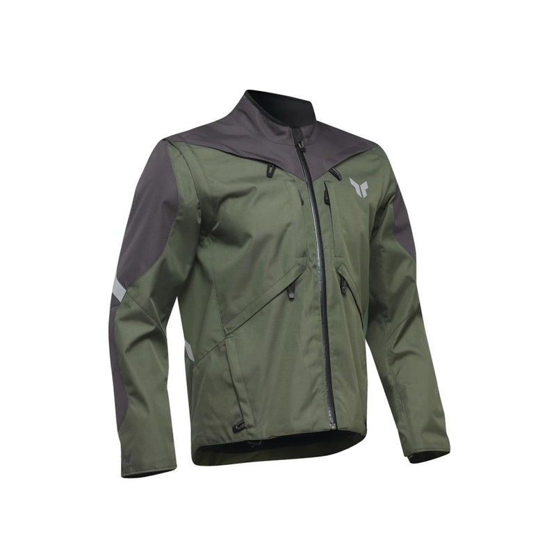 Load image into Gallery viewer, THOR JACKET TERRAIN ARMY/CHARCOAL
