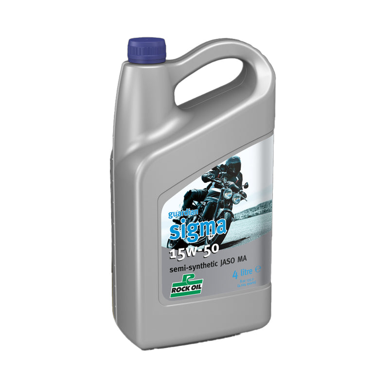 Load image into Gallery viewer, ENGINE OIL GUARDIAN SIGMA 15W-50 ROCK OIL SEMI SYNTHETIC 4L
