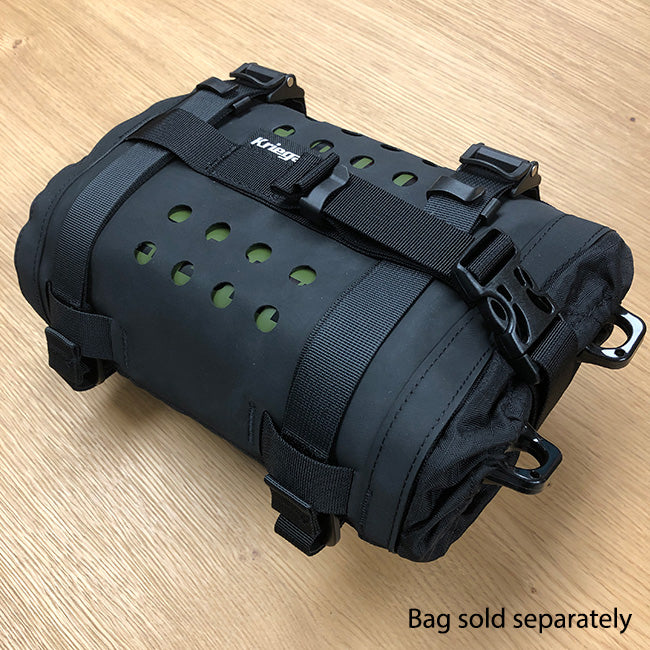 Load image into Gallery viewer, Aluminium Fuel Bottle 1L Matt Green - Kriega Bag sold separately
