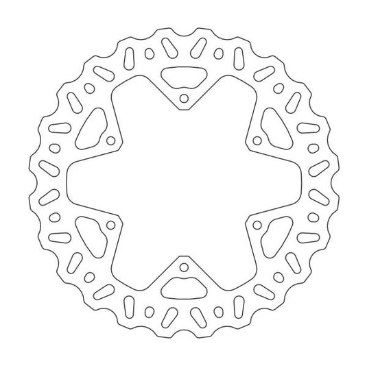 BRAKE DISC REAR MOTO MASTER NITRO 245MM YAMAHA