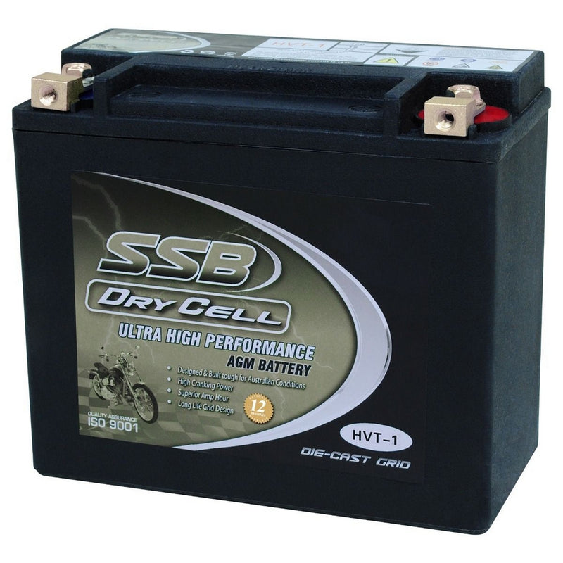 Load image into Gallery viewer, MOTORCYCLE AND POWERSPORTS BATTERY AGM 12V 18AH 450CCA BY SSB ULTRA HIGH PERFORMANCE  DRY CELL
