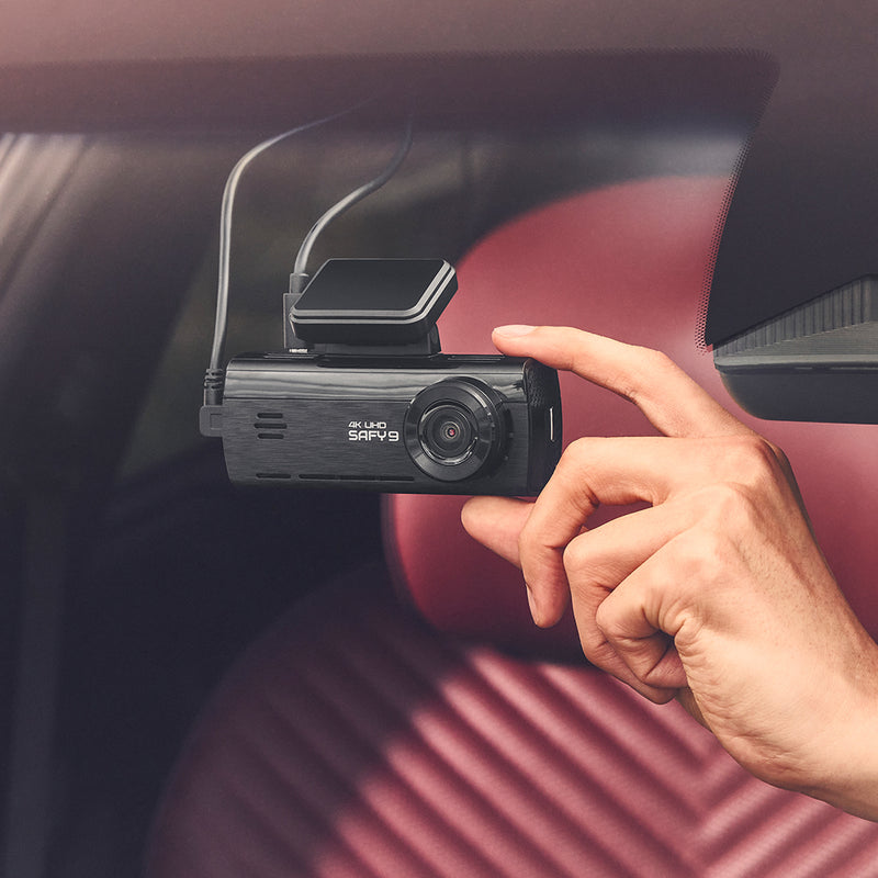 Load image into Gallery viewer, BLACKVUE SAFY 9 FRONT &amp; REAR FACING 4K + FHD DASHCAM 64 GB
