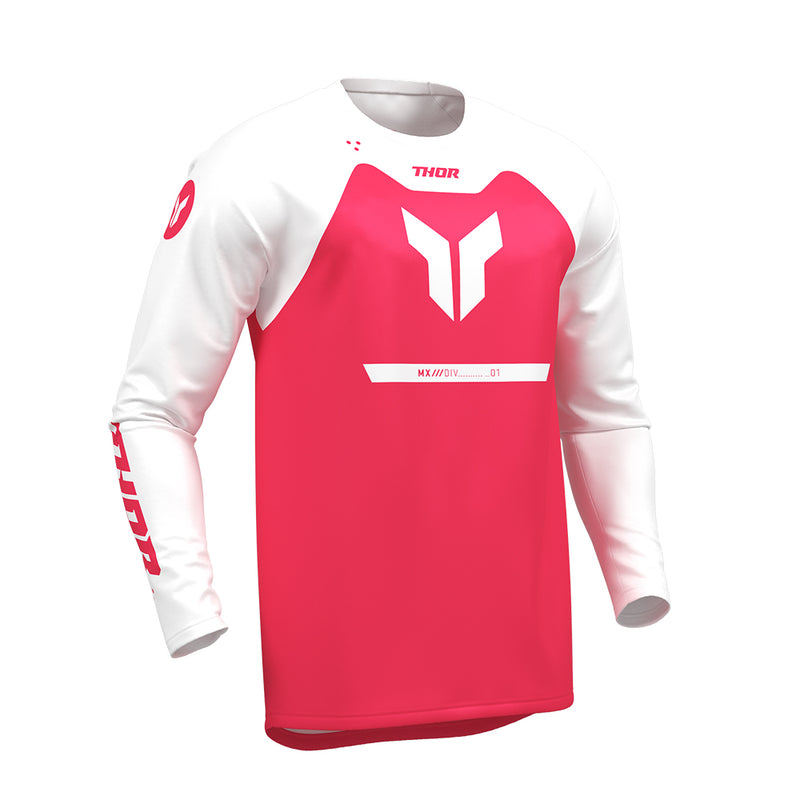 Load image into Gallery viewer, THOR MX JERSEY RIDEMODE MENACE RED
