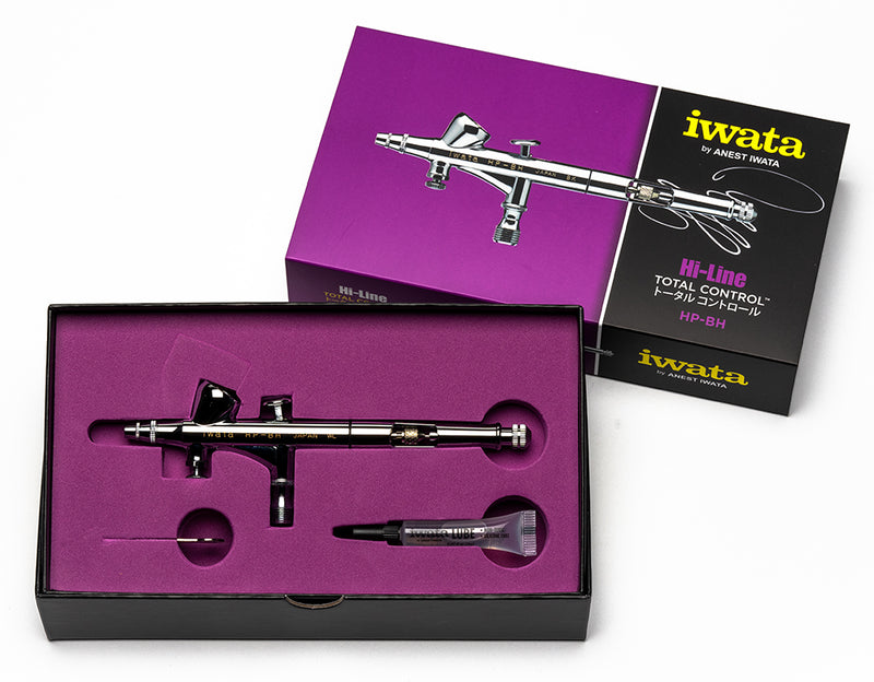 Load image into Gallery viewer, IWATA GRAVITY AIRBRUSH HI-LINE MICRO CONTROL 0.2MM H2100
