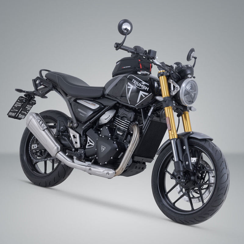 Load image into Gallery viewer, SIDE CARRIER SW MOTECH V-LOC SIDE CARRIER LEFT FOR TRIUMPH SPEED 400 2023 - ON
