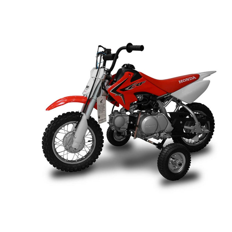 Load image into Gallery viewer, HARDLINE UNIVERSAL TRAINING WHEELS FOR MOST 50CC MOTORCYCLES
