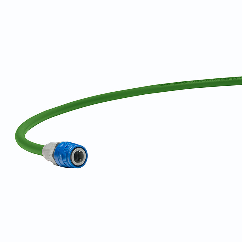 Load image into Gallery viewer, IWATA FLEXIBLE GUN HOSE &amp; QR FITTINGS 1.2M FOR AIRFED MASK
