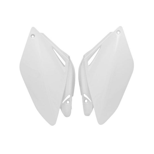 SIDE PANELS RTECH WHITE HONDA CRF250R 06-09