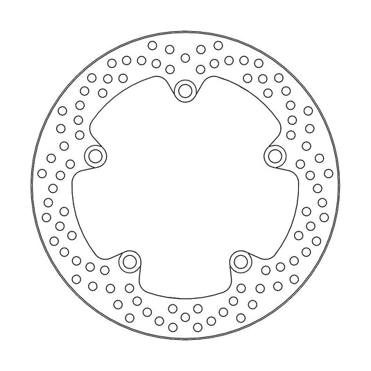 BRAKE DISC REAR MOTO MASTER HALO 245MM YAMAHA MT07 MT09 TRACER 7 TRACER 900 XSR700 XSR900 XT700Z