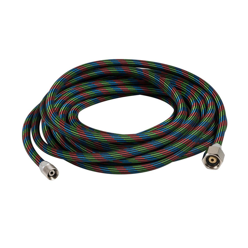 Load image into Gallery viewer, IWATA AIRBRUSH HOSE BRAIDED 6M 1/4" X 1/8" CONNECTIONS
