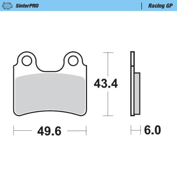 Load image into Gallery viewer, BRAKE PADS FRONT MOTO MASTER RACING GP
