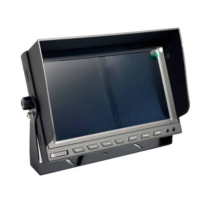 Load image into Gallery viewer, 9" AHD - 1080P - QUAD MONITOR - 4 CAMERA INPUT
